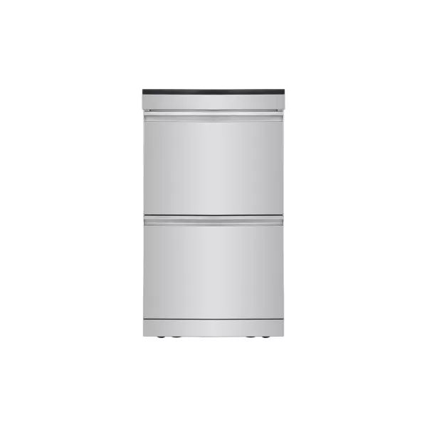 304 Stainless Steel Two Drawer Storage Cabinet