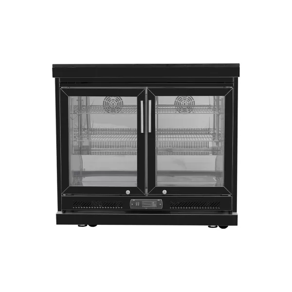 304 Stainless Steel Double Door Refrigerator Cabinet - SK-F02