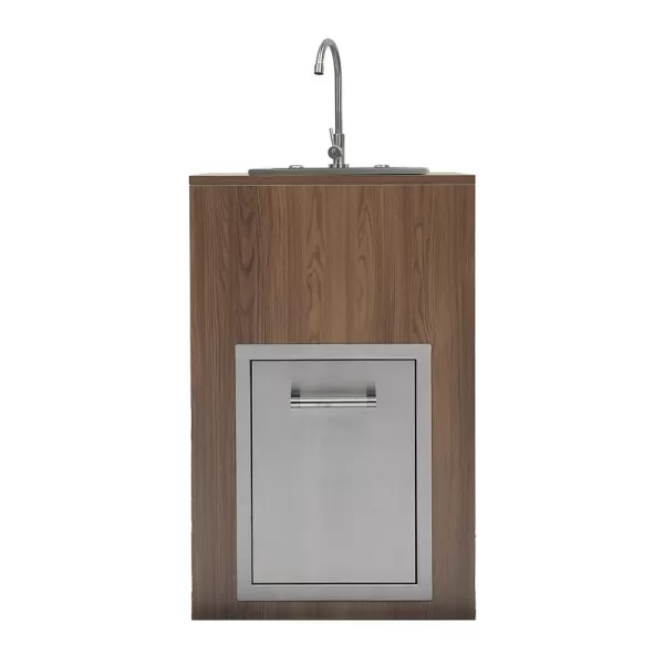 413×527×521mm 304 Stainless Steel Trash Drawer - NLS-16TRD