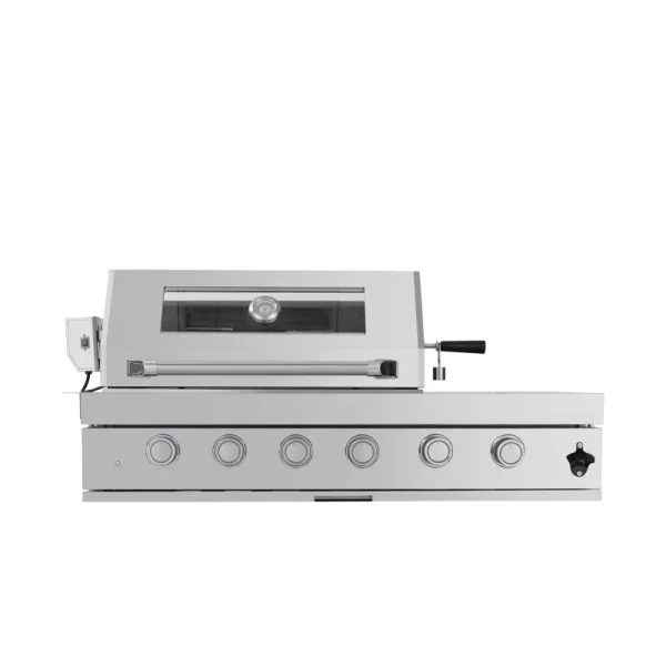 1175×576×543.5mm 304 Stainless Steel 4 Burner BBQ Grill With Side Burner