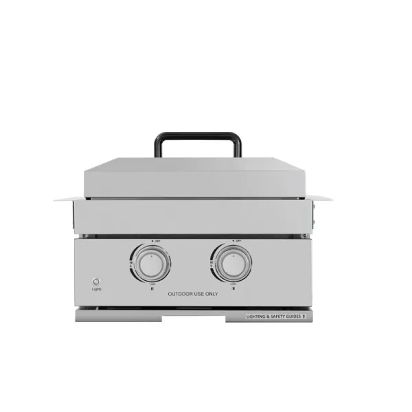 490×576×398mm 304 Stainless Steel 2 Burner BBQ Grill