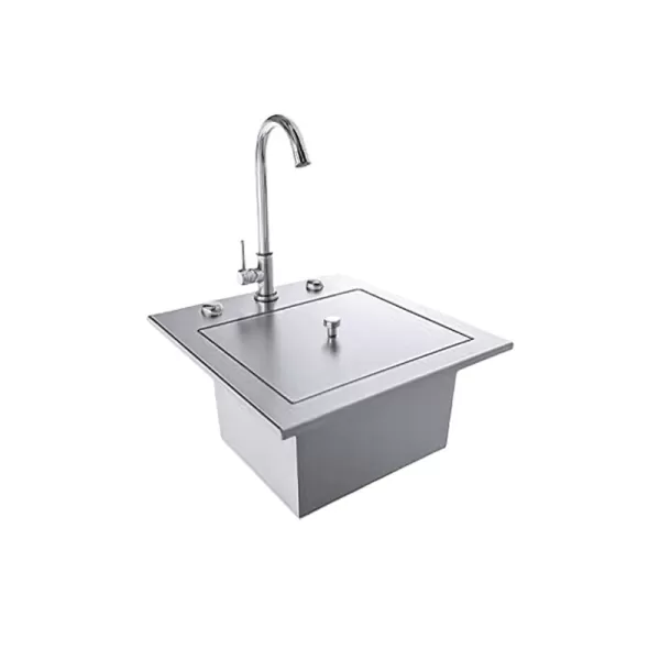 384×403×298mm 304 Stainless Steel Sink With Faucet
